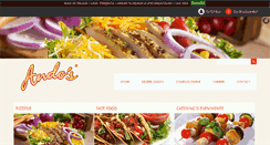 Desktop Screenshot of andosfood.ro